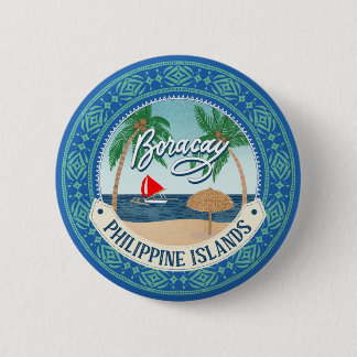 Badge Rond 5 Cm Boracay