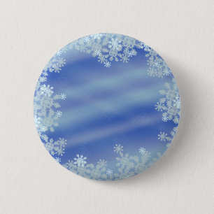 Badge Rond 5 Cm Bords givrés