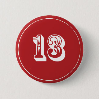 Badge Rond 5 Cm Borne 13
