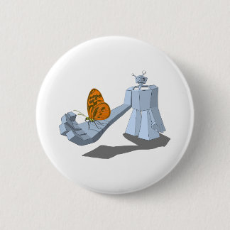 Badge Rond 5 Cm Bot-terfly