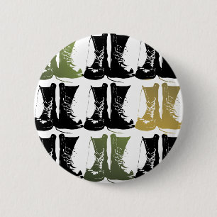 Badge Rond 5 Cm Bottes au sol