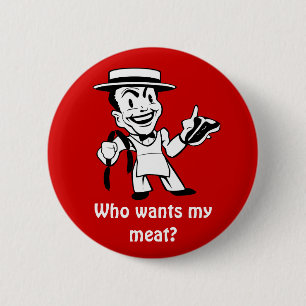 Badge Rond 5 Cm Boucher rétro