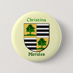Badge Rond 5 Cm Bouclier historique Morales personnalisées