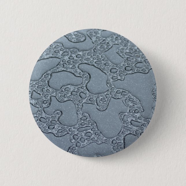 Badge Rond 5 Cm Bouddles de pluie (Devant)