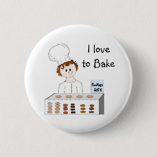 Badge Rond 5 Cm Boulangerie