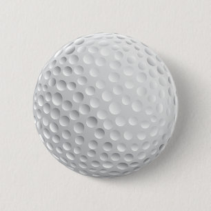 Badge Rond 5 Cm Boule de golf