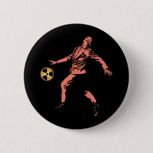 Badge Rond 5 Cm Boule de prétention démesurée