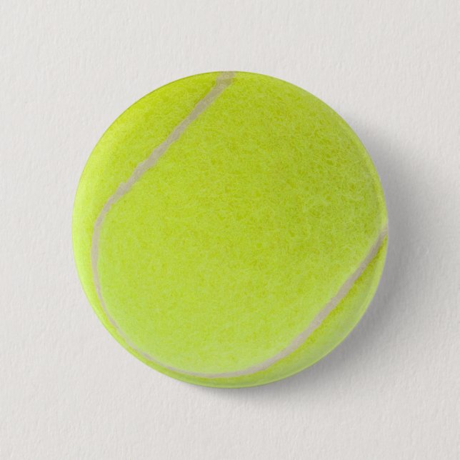 Badge Rond 5 Cm Boule de tennis personnalisable (Devant)