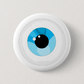 Badge Rond 5 Cm Boule d'oeil