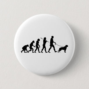 Badge Rond 5 Cm Bouledogue américain
