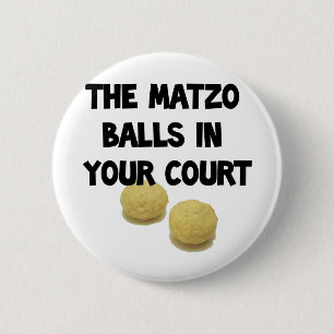 Badge Rond 5 Cm boules de matzoh
