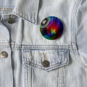 Badge Rond 5 Cm Boules de pelouse de teinture, insigne de bouton
