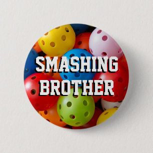 Badge Rond 5 Cm Boulettes colorées