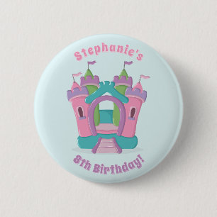 Badge Rond 5 Cm Bounce House Party