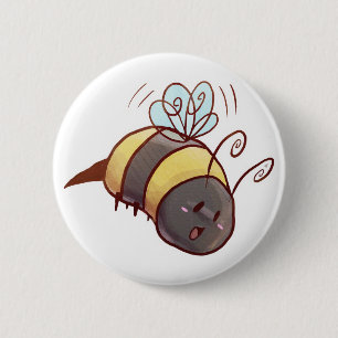 Badge Rond 5 Cm Bourdon mignon
