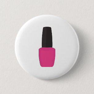 Badge Rond 5 Cm Bouteille polonaise à ongle