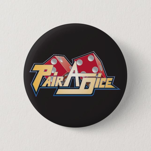 Badge Rond 5 Cm Bouton (Devant)