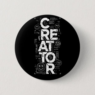 Badge Rond 5 Cm Bouton
