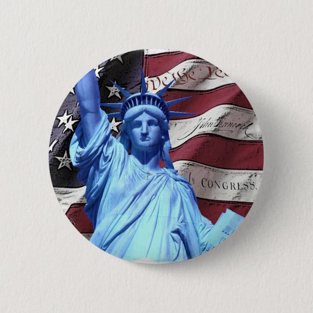Badge Rond 5 Cm Bouton (Devant)