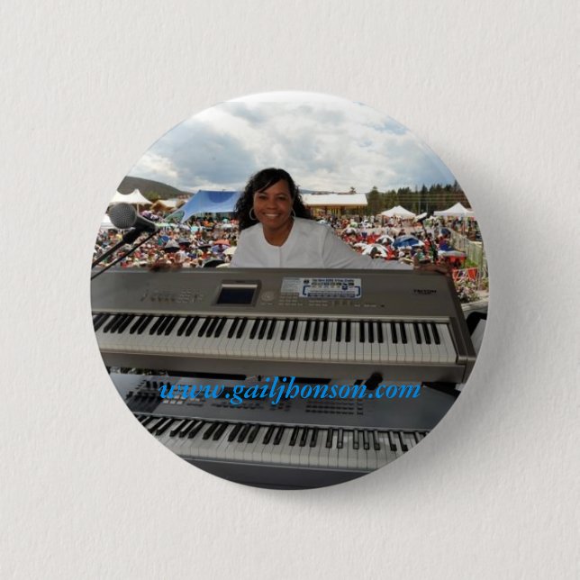 Badge Rond 5 Cm Bouton (Devant)