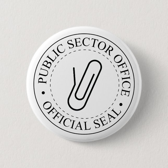 Badge Rond 5 Cm Bouton (Devant)