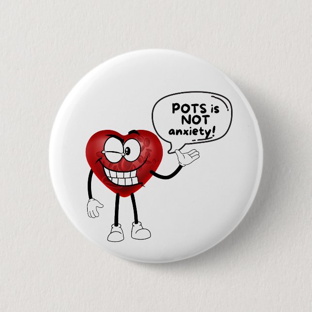 Badge Rond 5 Cm Bouton (Devant)