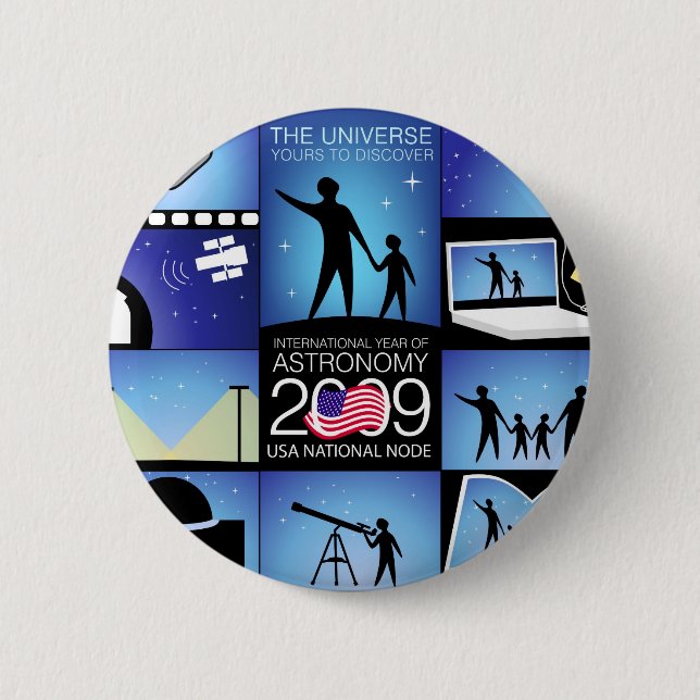 Badge Rond 5 Cm Bouton (Devant)
