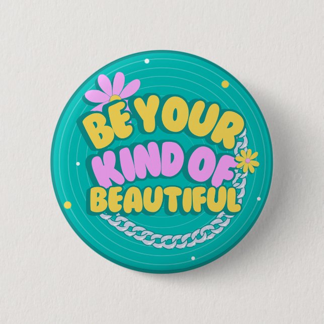 Badge Rond 5 Cm Bouton (Devant)
