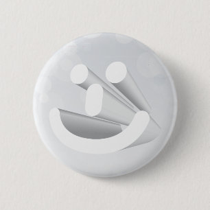 Badge Rond 5 Cm : -) bouton