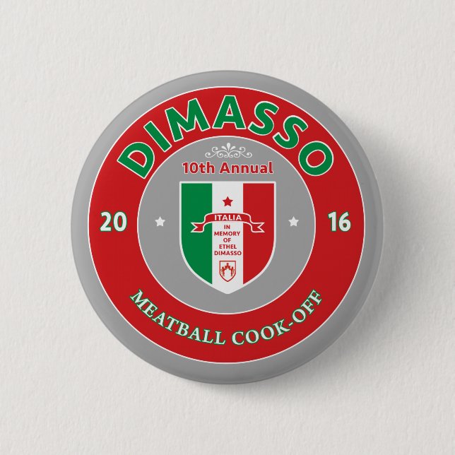 BADGE ROND 5 CM BOUTON (Devant)