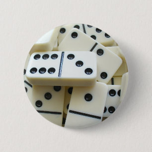 Badge Rond 5 Cm Bouton 005 de dominos