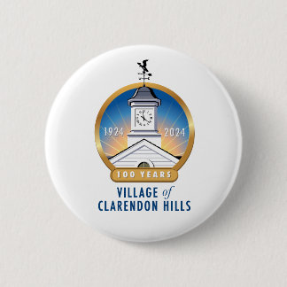 Badge Rond 5 Cm Bouton 100 ans
