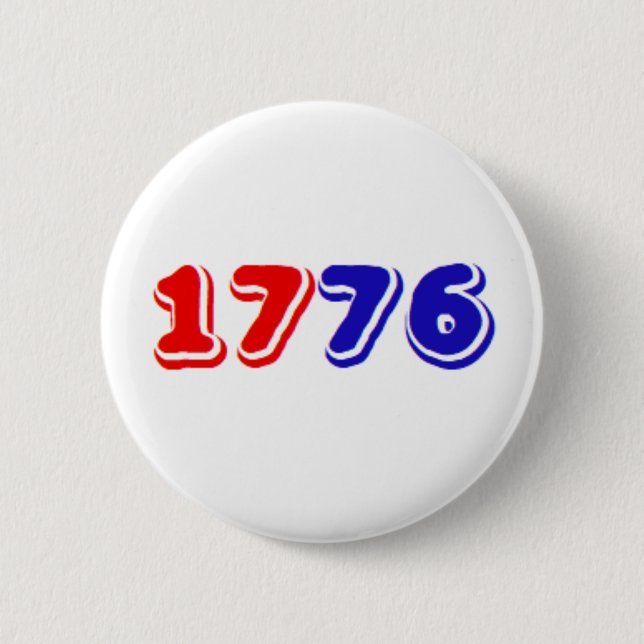 Badge Rond 5 Cm Bouton 1776 (Devant)