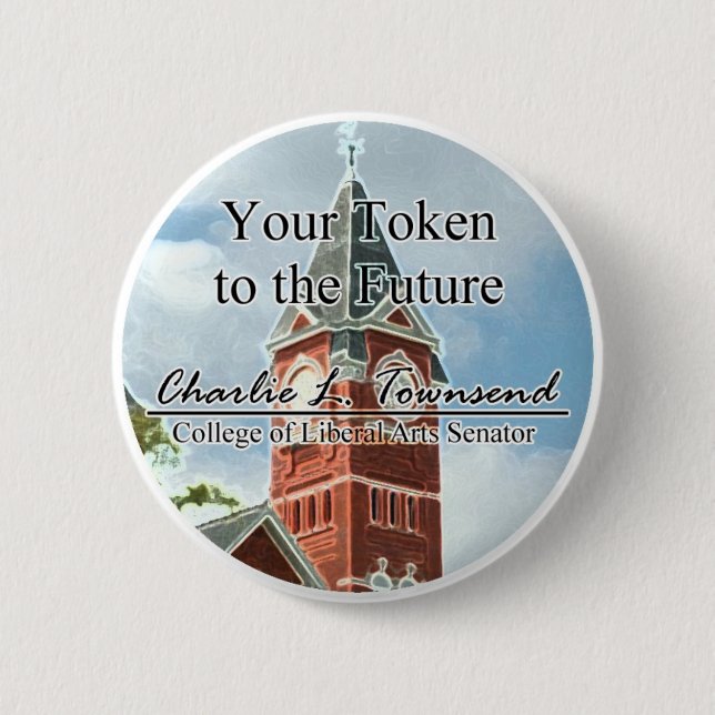Badge Rond 5 Cm Bouton 1 de campagne (Devant)