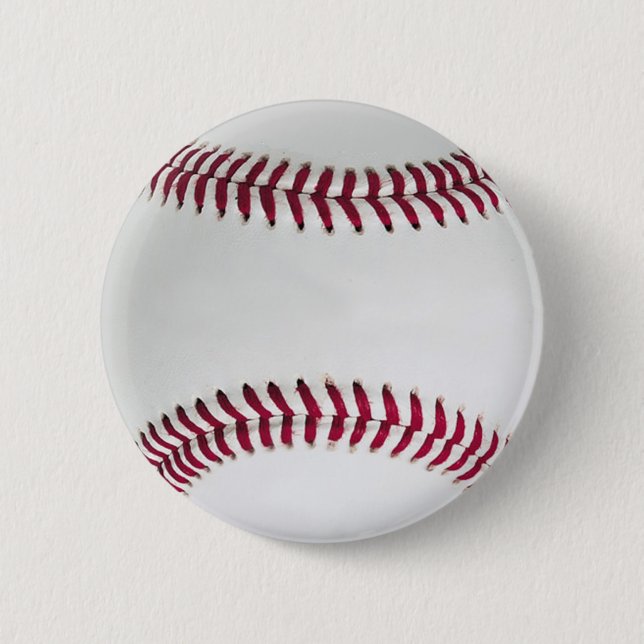 Badge Rond 5 Cm Bouton #2 de base-ball (Devant)