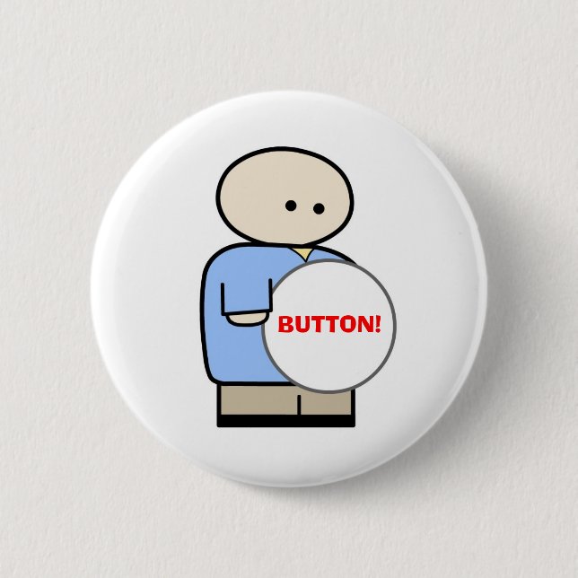 Badge Rond 5 Cm Bouton 3 (Devant)