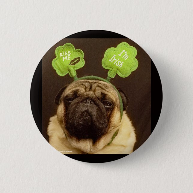 Badge Rond 5 Cm Bouton #3 de carlin (Devant)