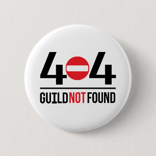 Badge Rond 5 Cm Bouton 404