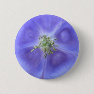 Badge Rond 5 Cm Bouton à fleurs Aquilegia