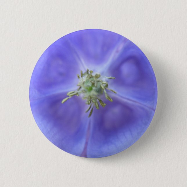 Badge Rond 5 Cm Bouton à fleurs Aquilegia (Devant)