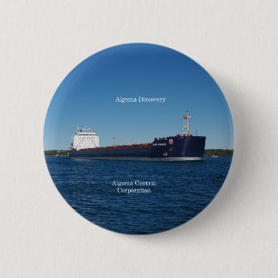 Badge Rond 5 Cm Bouton Algoma Discovery