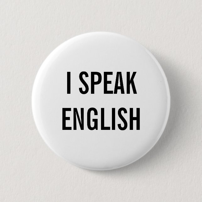 BADGE ROND 5 CM BOUTON ANGLAIS (Devant)