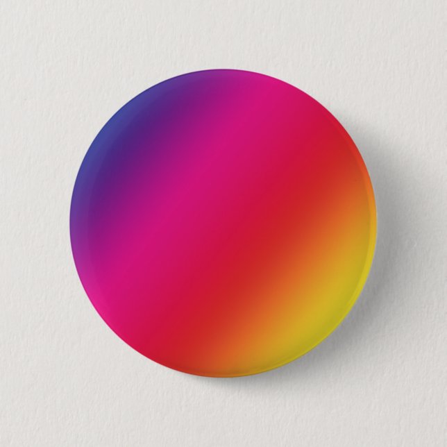 Badge Rond 5 Cm Bouton Arc en arc-en-ciel (Devant)
