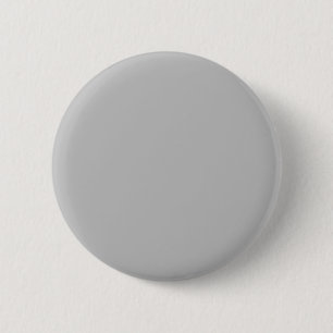 Badge Rond 5 Cm Bouton Argent Gris Arrondi Arrière