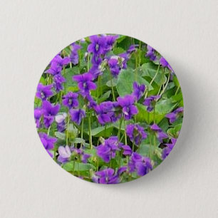 Badge Rond 5 Cm Bouton arrière en bois du Wisconsin
