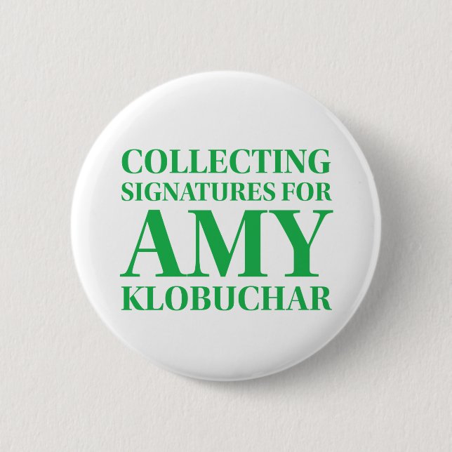 Badge Rond 5 Cm Bouton Arrondi Collecte des signatures Amy (Devant)