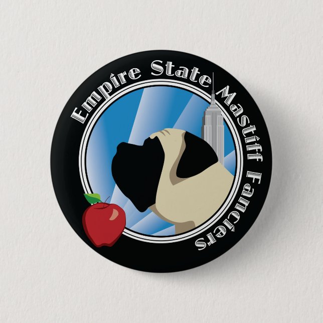 Badge Rond 5 Cm Bouton Arrondi ESMF (Devant)