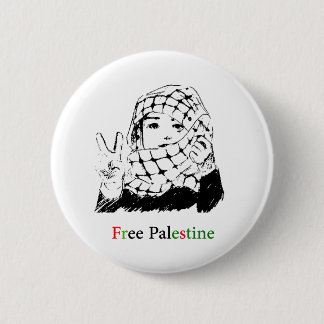 Badge Rond 5 Cm Bouton arrondi par Palestine libre