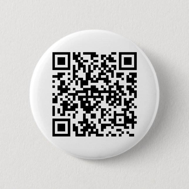 Badge Rond 5 Cm Bouton avec des QR-Code (Devant)