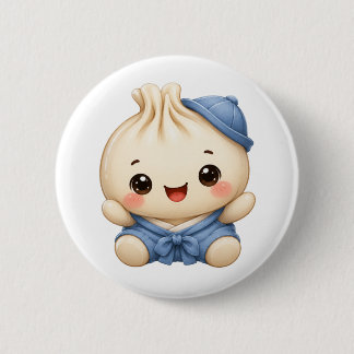 Badge Rond 5 Cm Bouton bao garçon